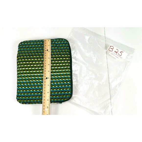 Padded Tablet Case 10x8 zipper outside zipper pocket 3i - Picture 6 of 6